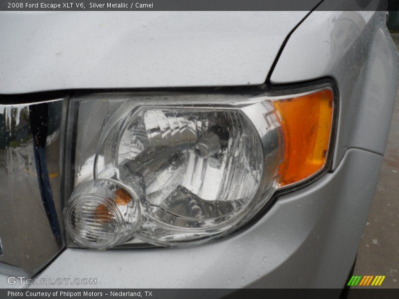Silver Metallic / Camel 2008 Ford Escape XLT V6
