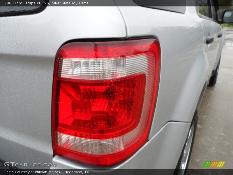 Silver Metallic / Camel 2008 Ford Escape XLT V6