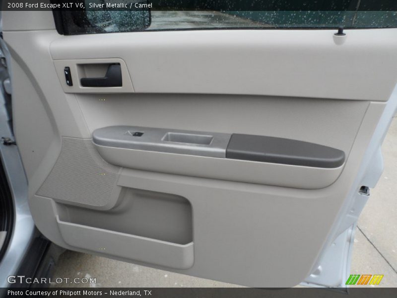 Silver Metallic / Camel 2008 Ford Escape XLT V6