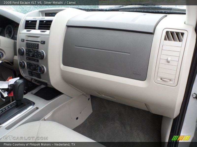 Silver Metallic / Camel 2008 Ford Escape XLT V6