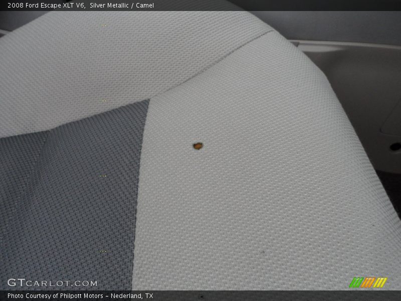 Silver Metallic / Camel 2008 Ford Escape XLT V6