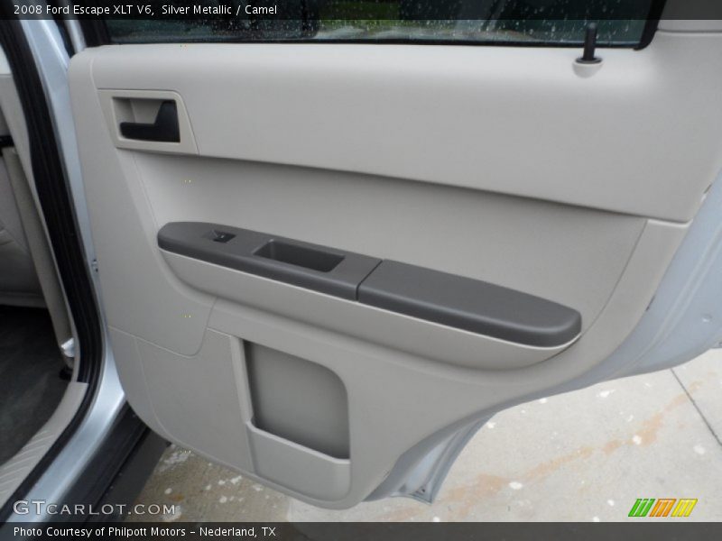 Silver Metallic / Camel 2008 Ford Escape XLT V6