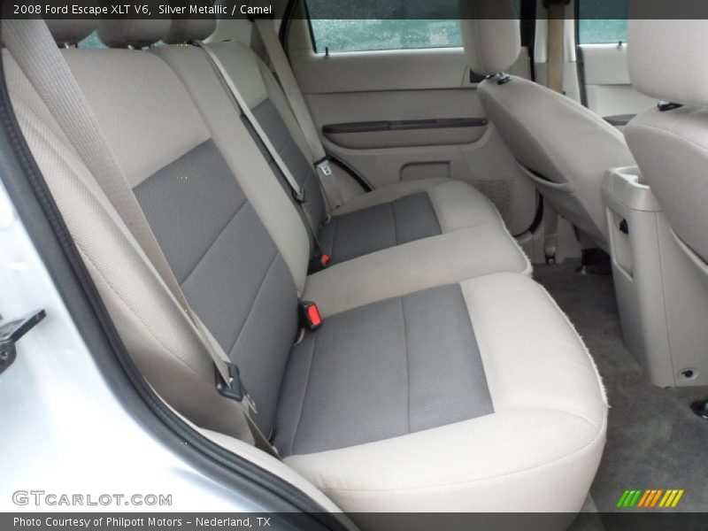 Silver Metallic / Camel 2008 Ford Escape XLT V6