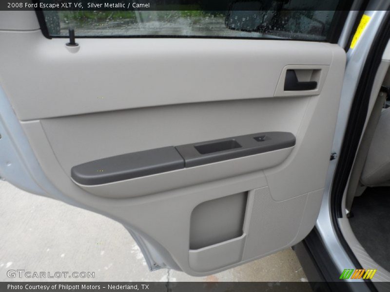 Silver Metallic / Camel 2008 Ford Escape XLT V6