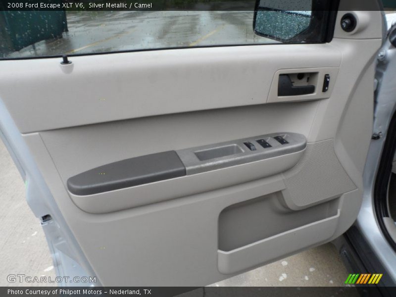Silver Metallic / Camel 2008 Ford Escape XLT V6