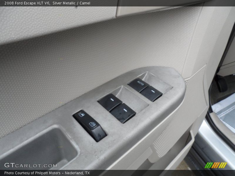 Silver Metallic / Camel 2008 Ford Escape XLT V6