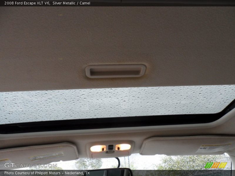 Silver Metallic / Camel 2008 Ford Escape XLT V6