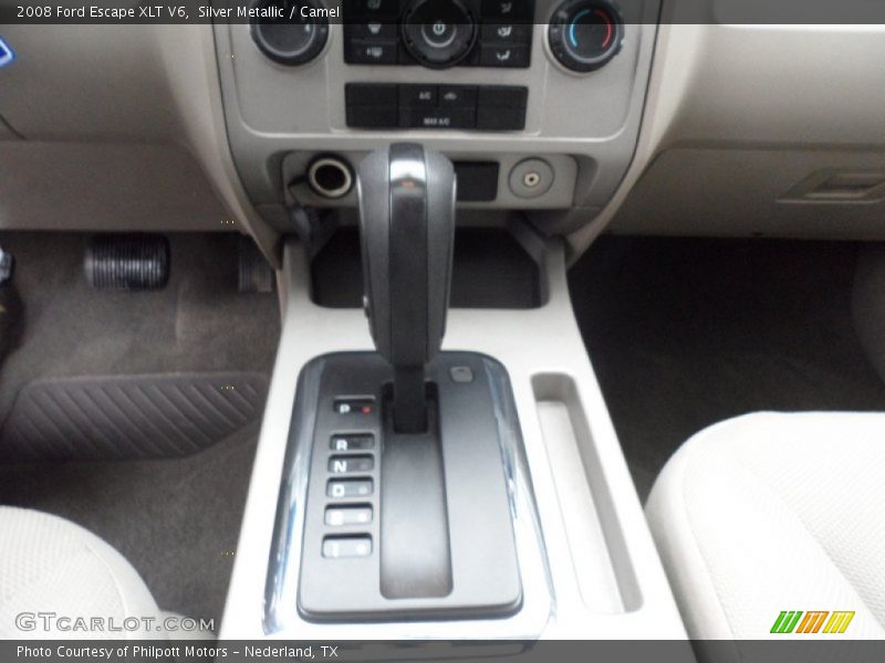 Silver Metallic / Camel 2008 Ford Escape XLT V6