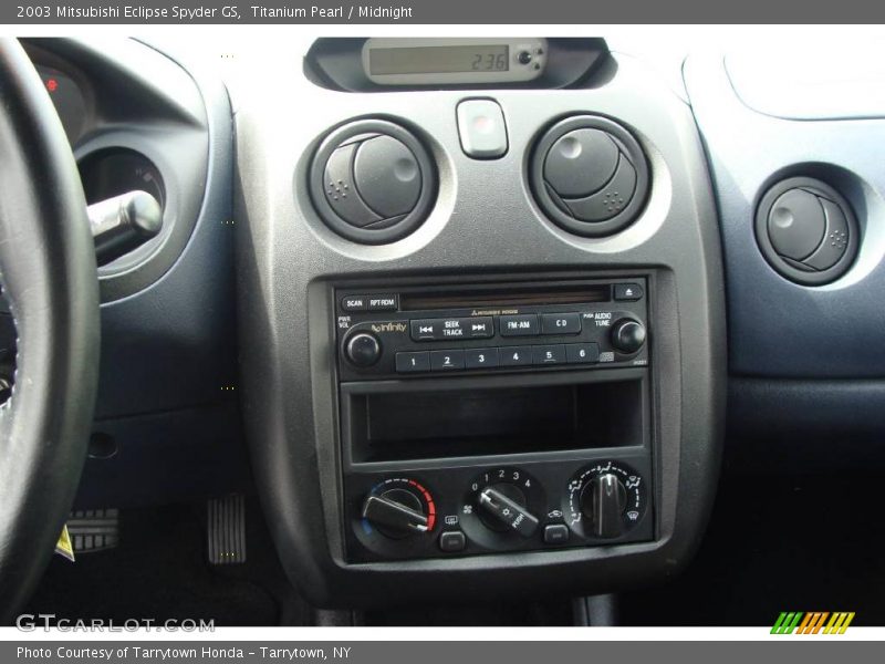 Titanium Pearl / Midnight 2003 Mitsubishi Eclipse Spyder GS
