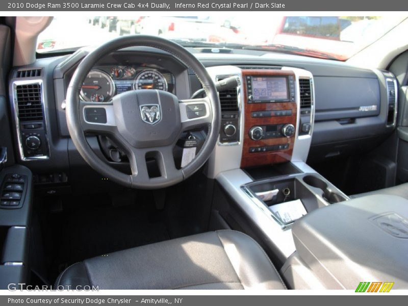 Dashboard of 2010 Ram 3500 Laramie Crew Cab 4x4 Dually