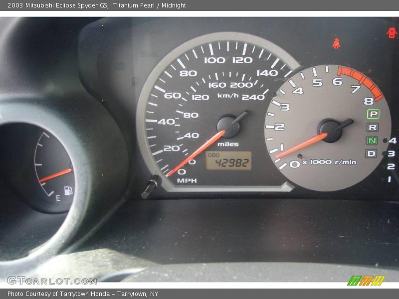 Titanium Pearl / Midnight 2003 Mitsubishi Eclipse Spyder GS