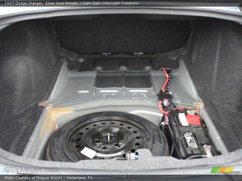 Silver Steel Metallic / Dark Slate Gray/Light Graystone 2007 Dodge Charger