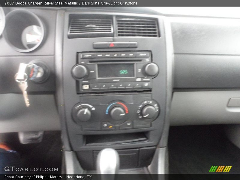 Silver Steel Metallic / Dark Slate Gray/Light Graystone 2007 Dodge Charger