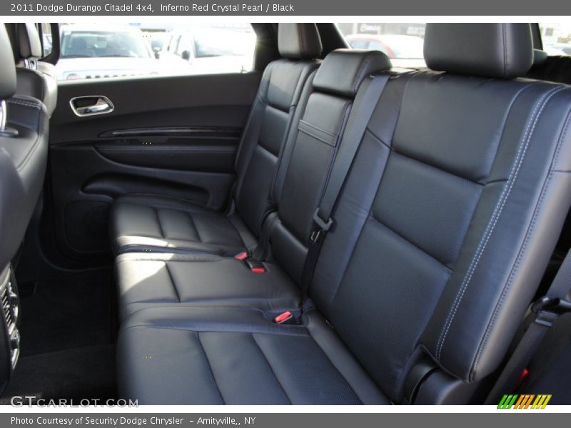 Inferno Red Crystal Pearl / Black 2011 Dodge Durango Citadel 4x4