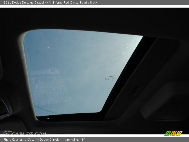 Inferno Red Crystal Pearl / Black 2011 Dodge Durango Citadel 4x4