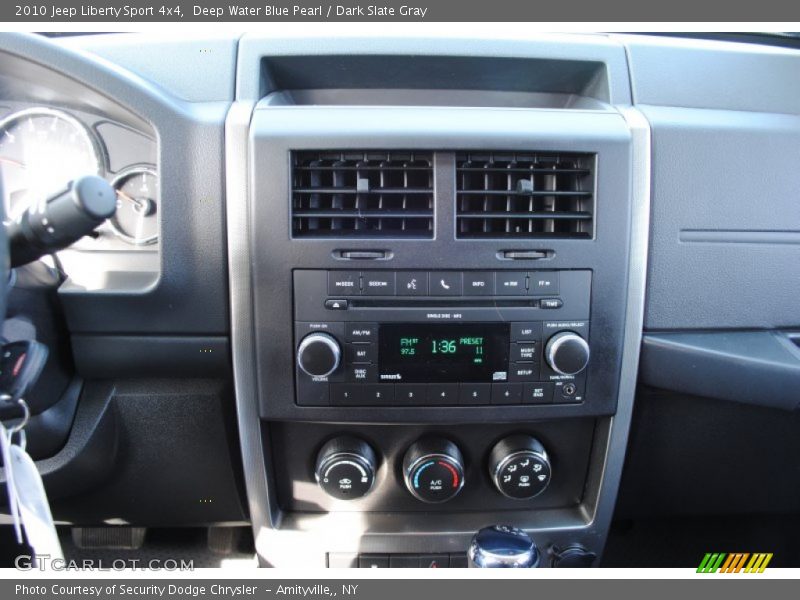 Deep Water Blue Pearl / Dark Slate Gray 2010 Jeep Liberty Sport 4x4