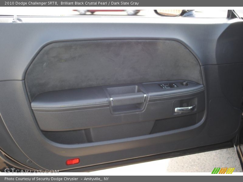 Brilliant Black Crystal Pearl / Dark Slate Gray 2010 Dodge Challenger SRT8