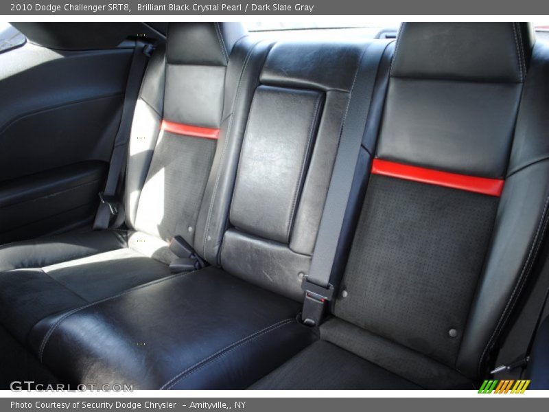 Brilliant Black Crystal Pearl / Dark Slate Gray 2010 Dodge Challenger SRT8