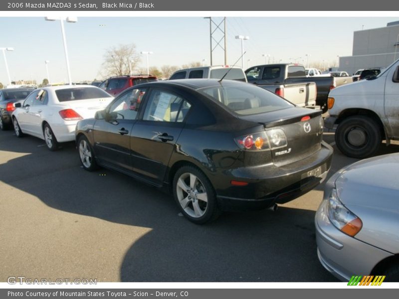 Black Mica / Black 2006 Mazda MAZDA3 s Sedan