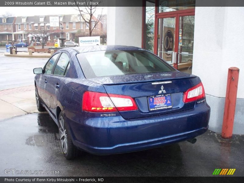 Maizen Blue Pearl / Black 2009 Mitsubishi Galant ES
