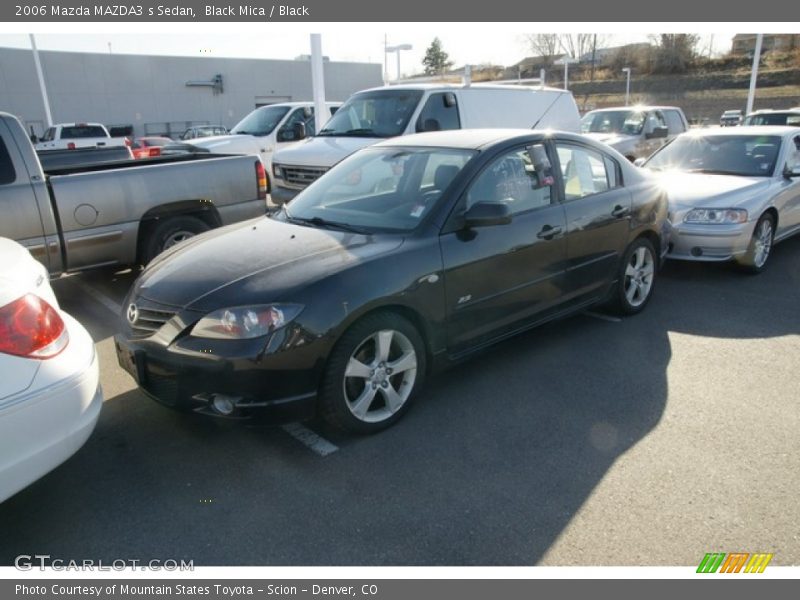 Black Mica / Black 2006 Mazda MAZDA3 s Sedan