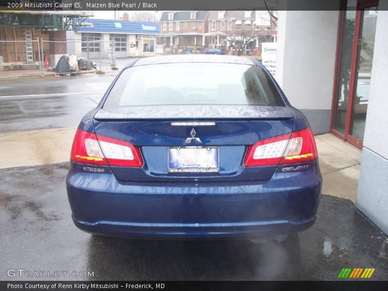 Maizen Blue Pearl / Black 2009 Mitsubishi Galant ES