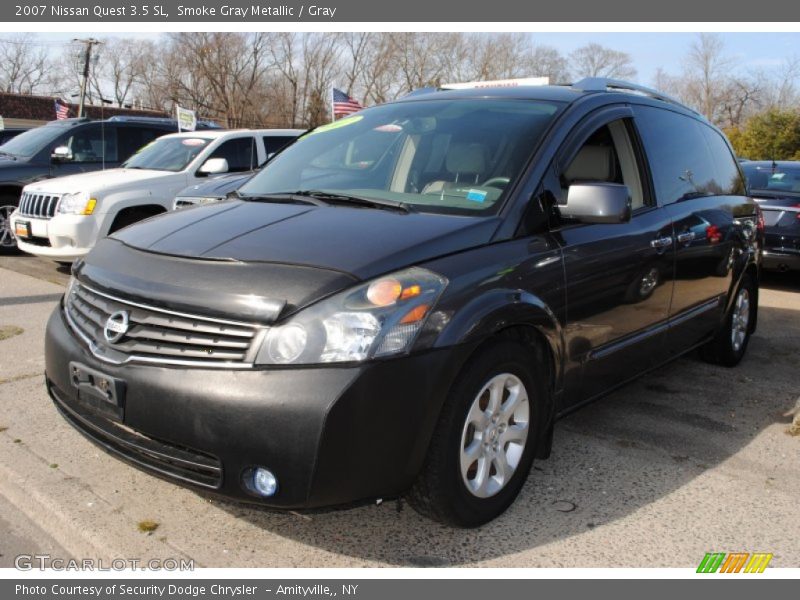 Smoke Gray Metallic / Gray 2007 Nissan Quest 3.5 SL