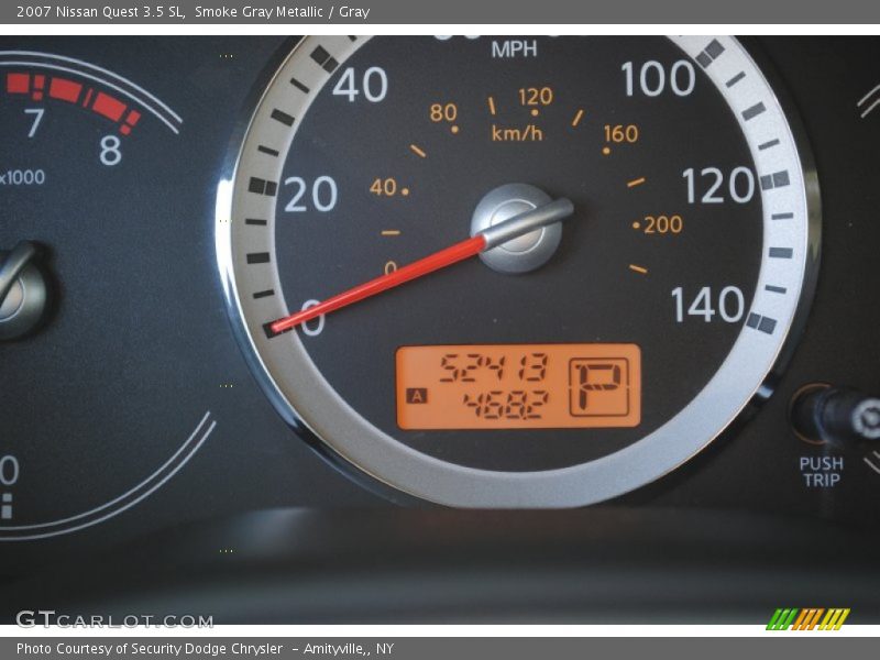 Smoke Gray Metallic / Gray 2007 Nissan Quest 3.5 SL
