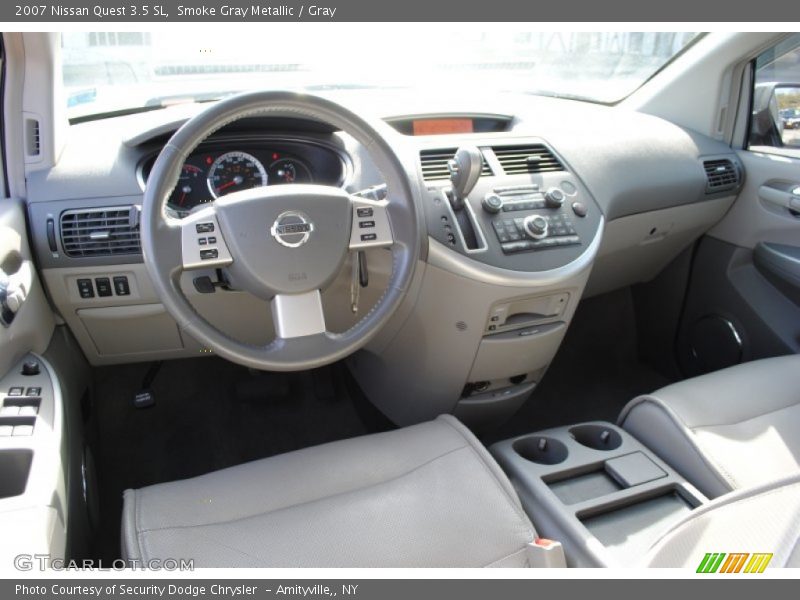 Smoke Gray Metallic / Gray 2007 Nissan Quest 3.5 SL