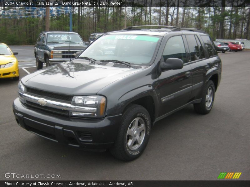 Dark Gray Metallic / Dark Pewter 2004 Chevrolet TrailBlazer LS