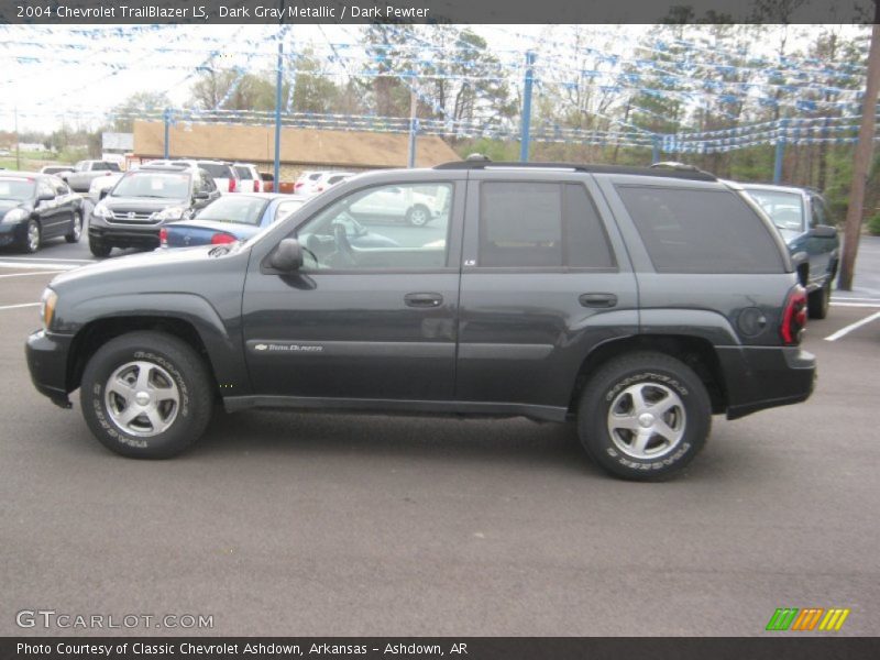 Dark Gray Metallic / Dark Pewter 2004 Chevrolet TrailBlazer LS