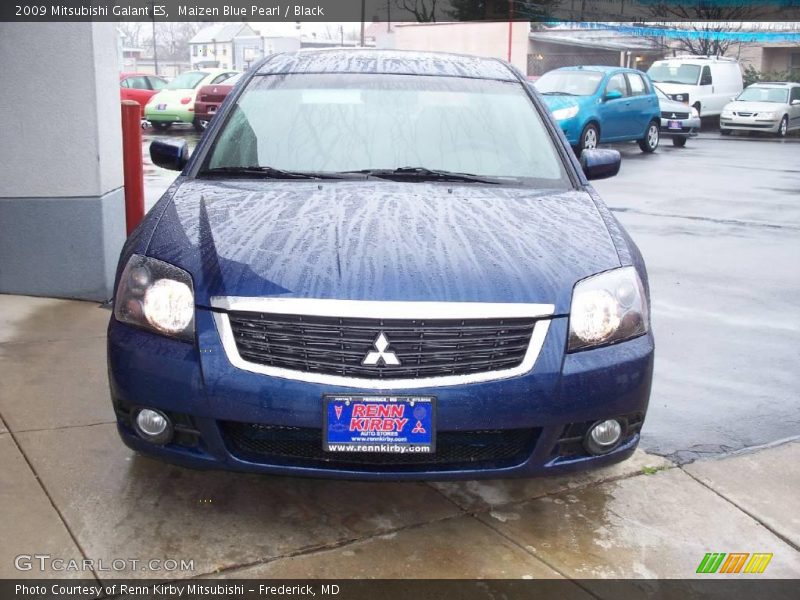 Maizen Blue Pearl / Black 2009 Mitsubishi Galant ES