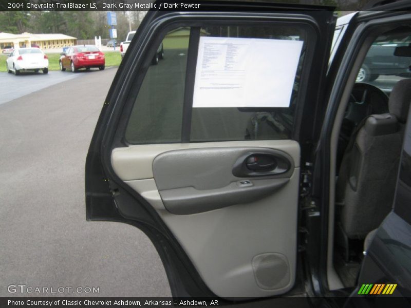 Dark Gray Metallic / Dark Pewter 2004 Chevrolet TrailBlazer LS