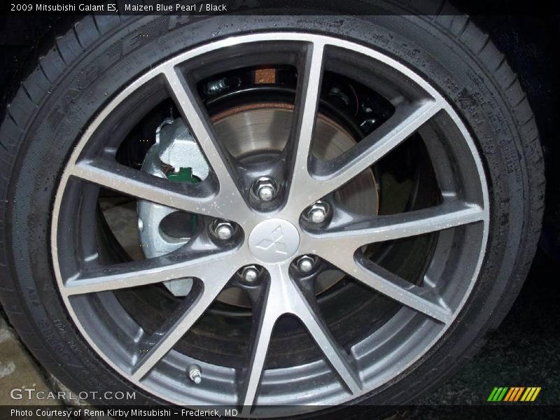 Maizen Blue Pearl / Black 2009 Mitsubishi Galant ES