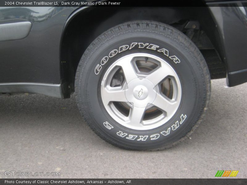 Dark Gray Metallic / Dark Pewter 2004 Chevrolet TrailBlazer LS