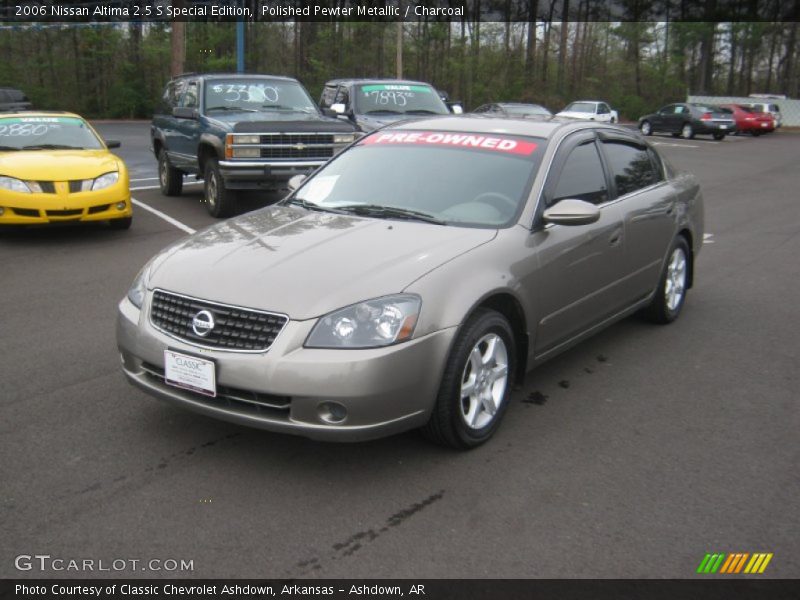 Polished Pewter Metallic / Charcoal 2006 Nissan Altima 2.5 S Special Edition