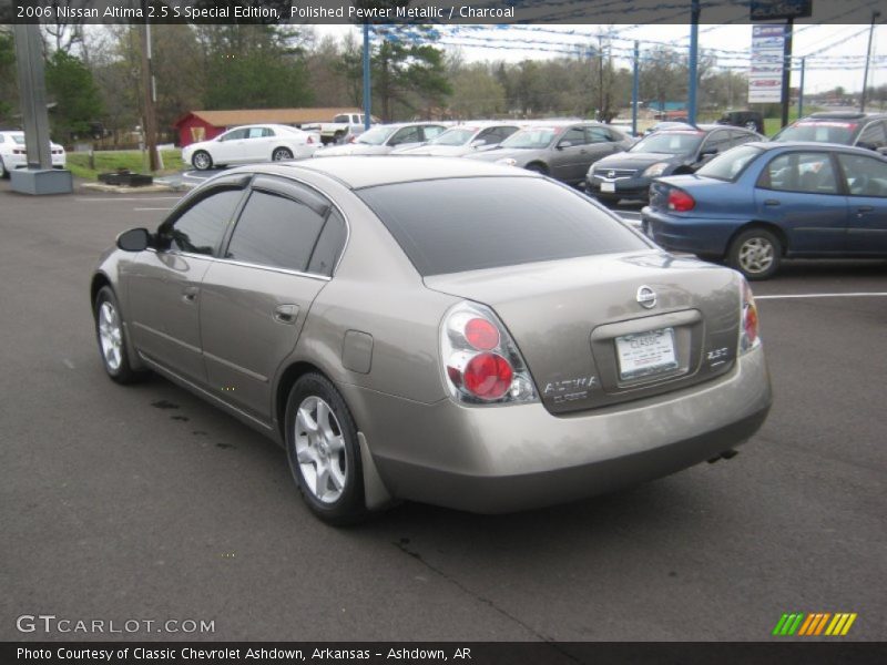 Polished Pewter Metallic / Charcoal 2006 Nissan Altima 2.5 S Special Edition