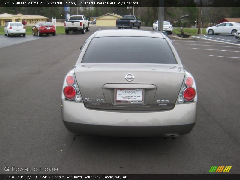 Polished Pewter Metallic / Charcoal 2006 Nissan Altima 2.5 S Special Edition