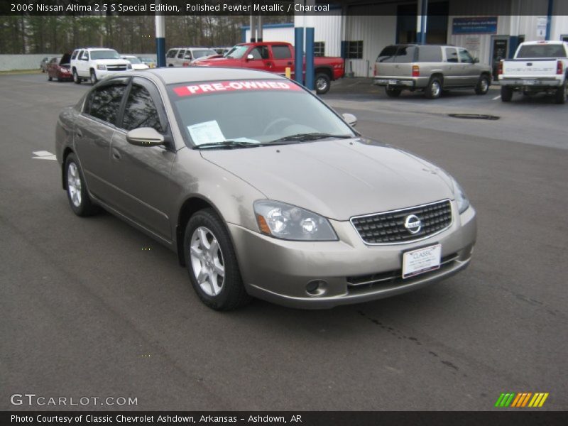 Polished Pewter Metallic / Charcoal 2006 Nissan Altima 2.5 S Special Edition