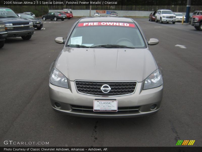 Polished Pewter Metallic / Charcoal 2006 Nissan Altima 2.5 S Special Edition