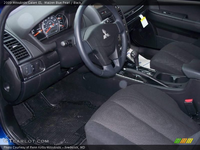 Maizen Blue Pearl / Black 2009 Mitsubishi Galant ES