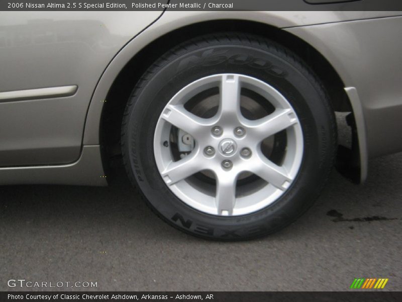 Polished Pewter Metallic / Charcoal 2006 Nissan Altima 2.5 S Special Edition