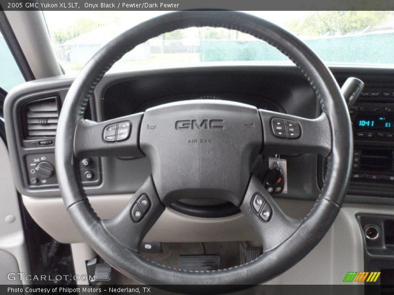 Onyx Black / Pewter/Dark Pewter 2005 GMC Yukon XL SLT
