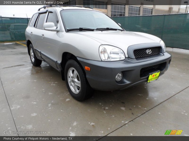 Pewter / Gray 2003 Hyundai Santa Fe GLS