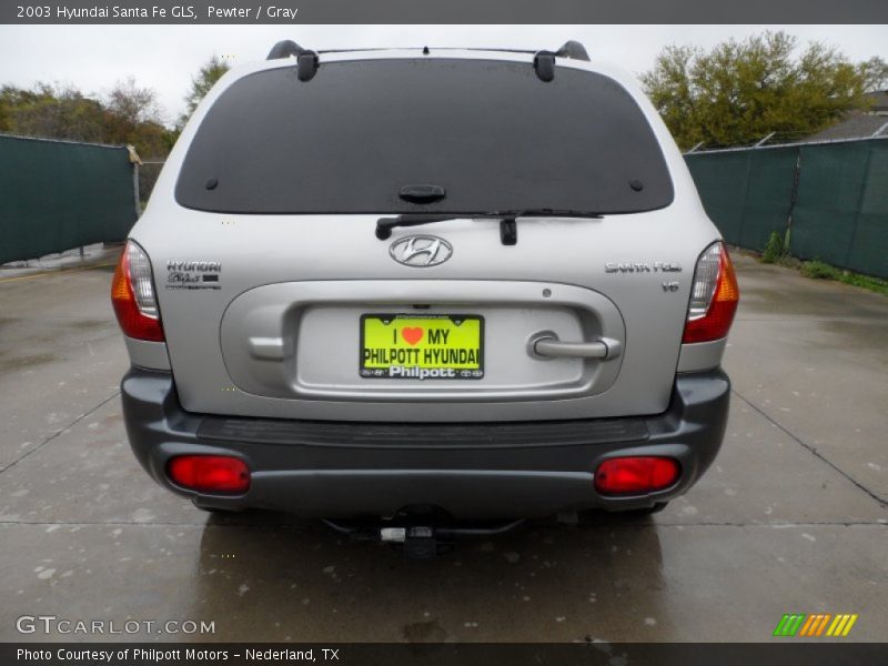 Pewter / Gray 2003 Hyundai Santa Fe GLS