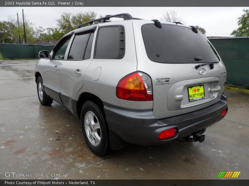 Pewter / Gray 2003 Hyundai Santa Fe GLS