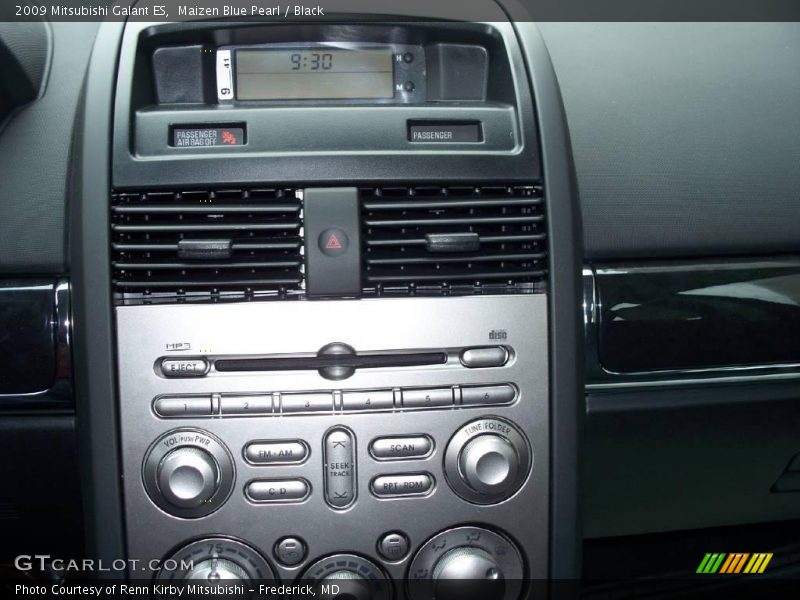 Maizen Blue Pearl / Black 2009 Mitsubishi Galant ES