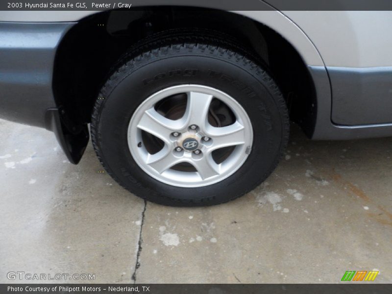 Pewter / Gray 2003 Hyundai Santa Fe GLS