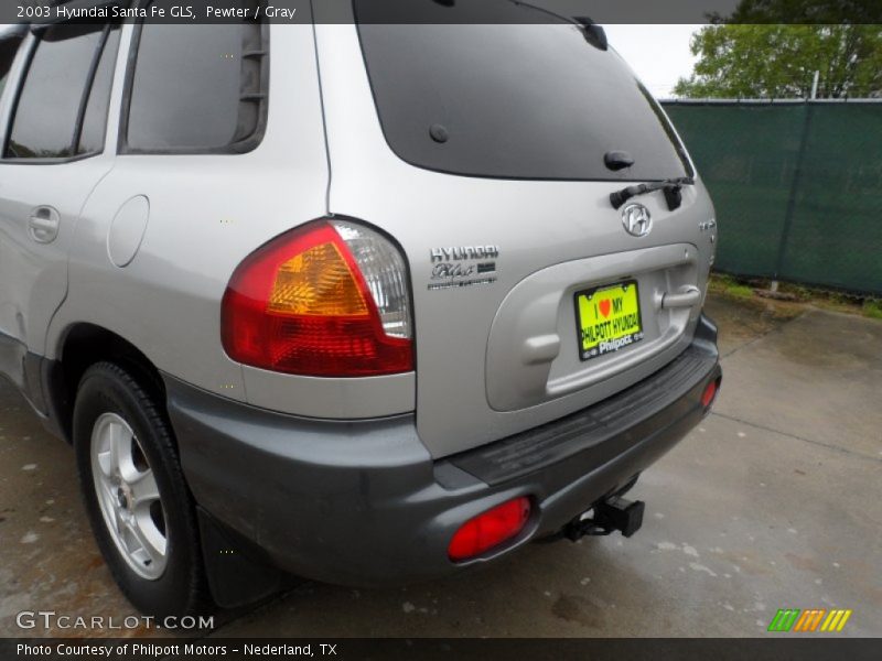 Pewter / Gray 2003 Hyundai Santa Fe GLS