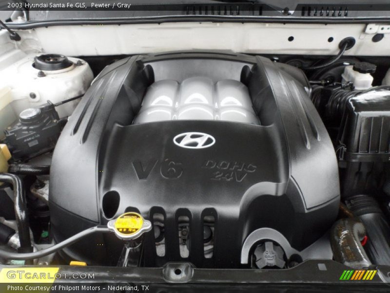 Pewter / Gray 2003 Hyundai Santa Fe GLS
